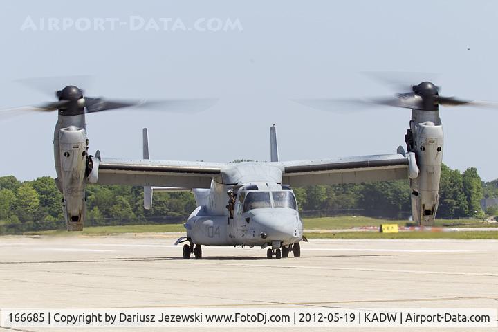 166685, Bell-Boeing MV-22B Osprey C/N D0079, MV-22B Osprey 166685 ES-04 from VMM-266 