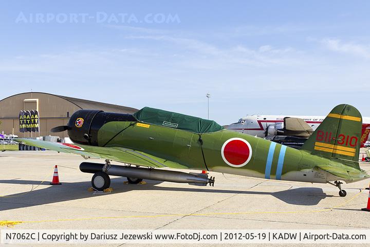 N7062C, 1943 North American SNJ-4 Texan C/N 88-13171, North American SNJ-4 Texan - replica Kate  C/N 88-13171, N7062C