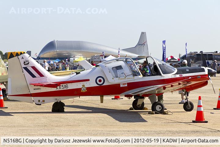 N516BG, 1973 Scottish Aviation Bulldog T.1 C/N BH120/202, Scottish Aviation Bulldog MDL 120/121  C/N BH120/202, N516BG