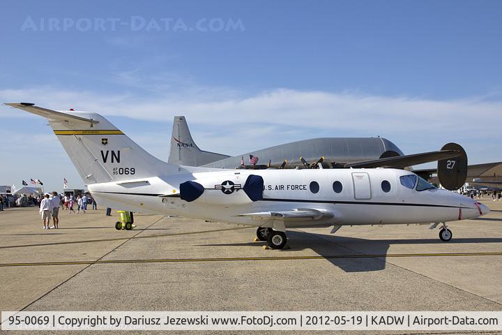 95-0069, 1995 Raytheon T-1A Jayhawk C/N TT-178, T-1A Jayhawk 95-0069 VN from 32nd FTS 