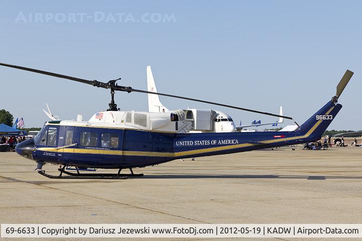 69-6633, Bell UH-1N Iroquois C/N 31039, UH-1N Twin Huey 69-6633 33 from 1st HS 