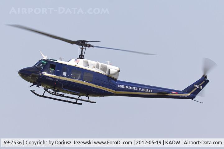 69-7536, 1969 Bell UH-1N-BF  Iroquois C/N 31077, UH-1N Twin Huey 69-7536 36 from 1st HS 