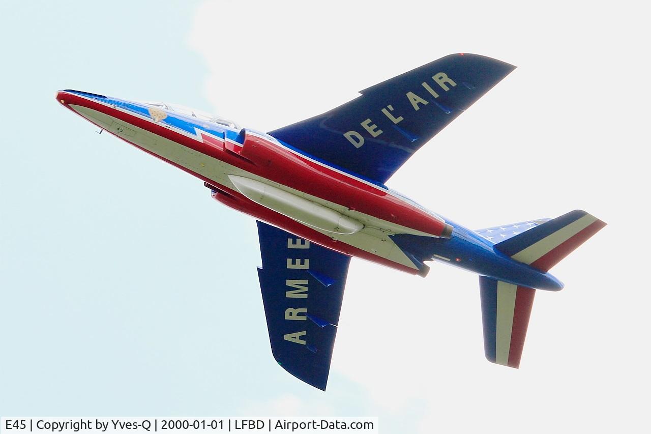 E45, Dassault-Dornier Alpha Jet E C/N E45, Dassault-Dornier Alpha Jet E (F-TETF), Leader of Patrouille de France 2017, Bordeaux-Mérignac Air Base 106 (LFBD-BOD) Open day 2017