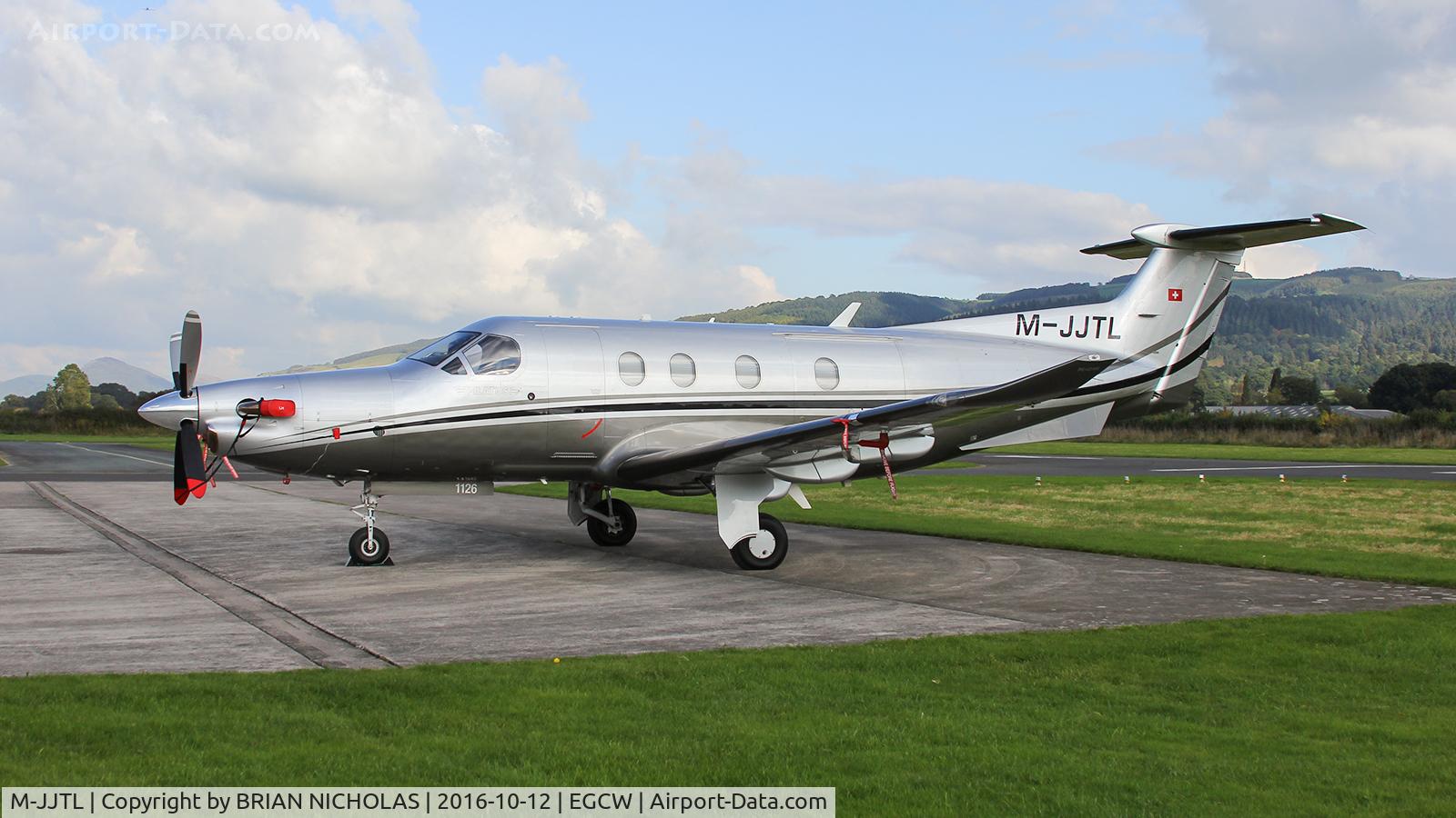 M-JJTL, 2009 Pilatus PC-12/47E C/N 1126, Business trip.