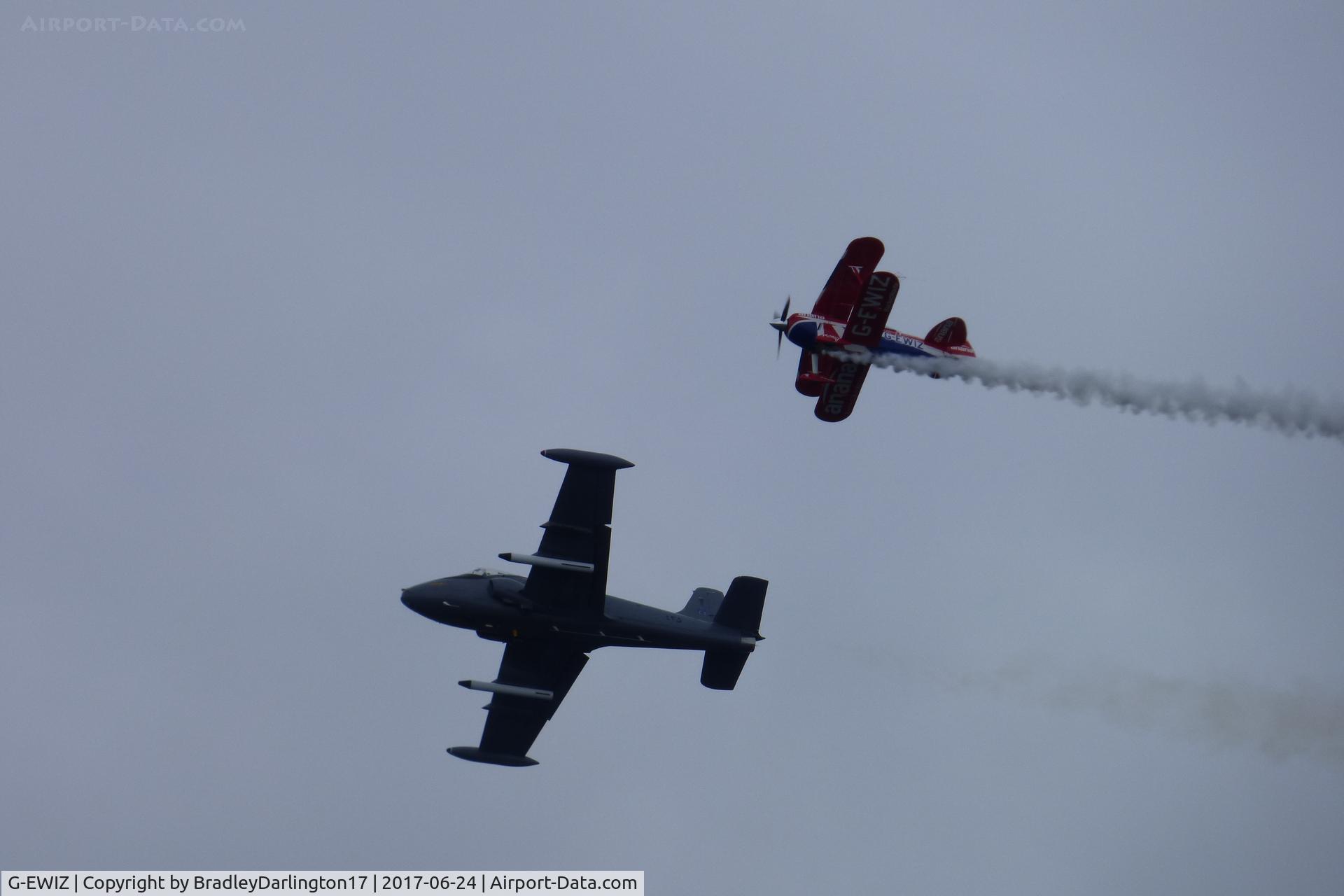 G-EWIZ, 1981 Pitts S-2S Special C/N S18, Plymouth Air Show 2017