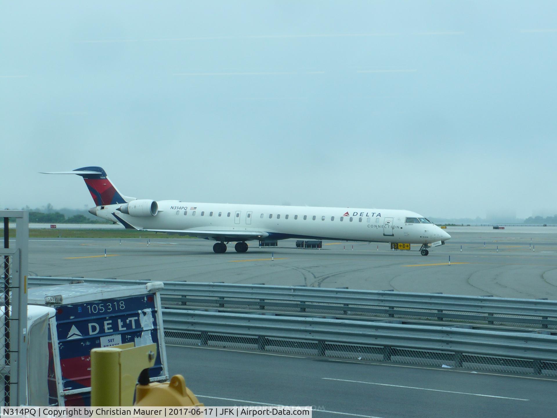 N314PQ, 2014 Bombardier CRJ-900ER (CL-600-2D24) C/N 15314, CRJ-900ER