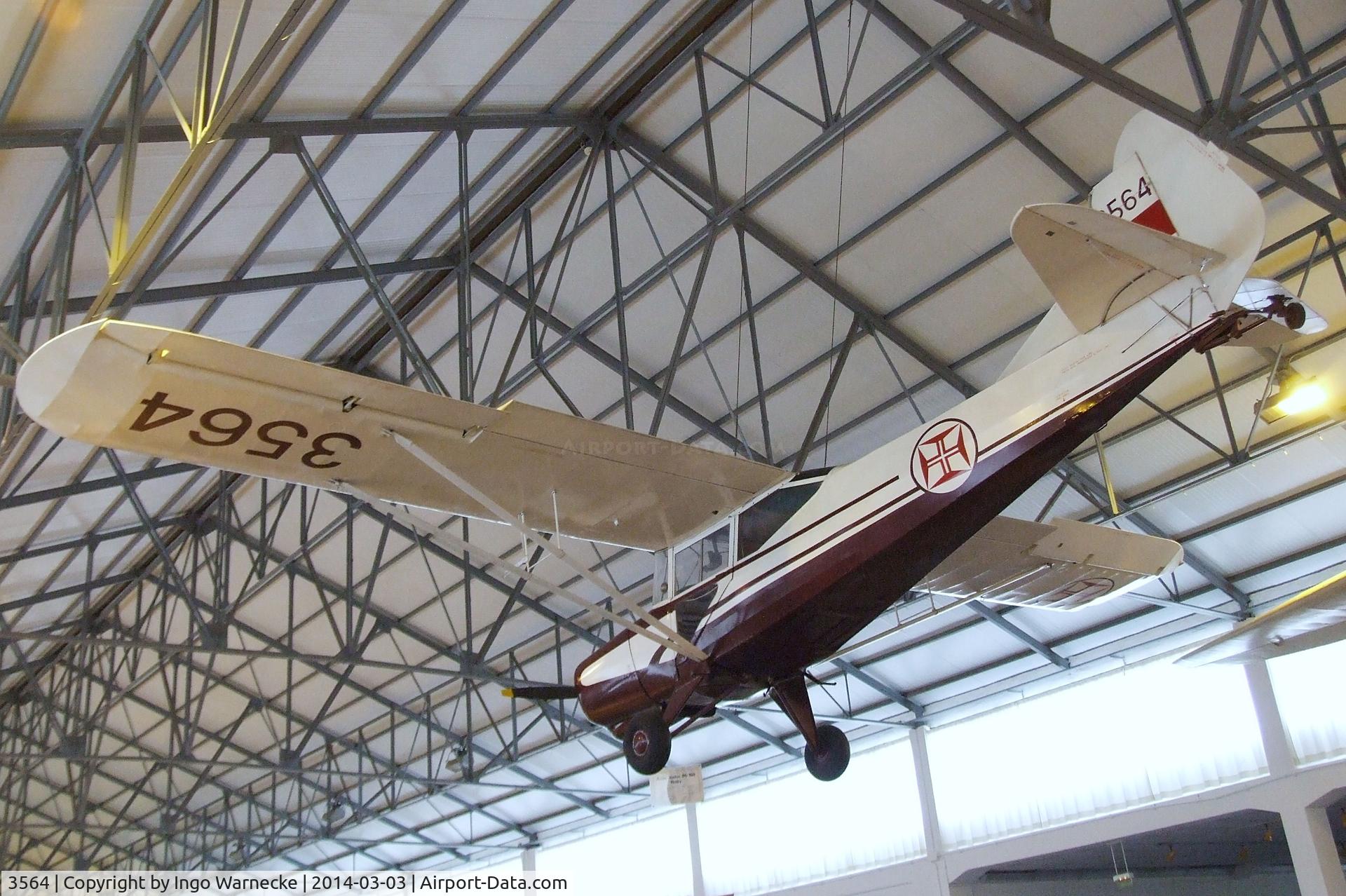 3564, 1963 Auster D.5/160 C/N OGMA-70, Auster D.5/160 at the Museu do Ar, Alverca