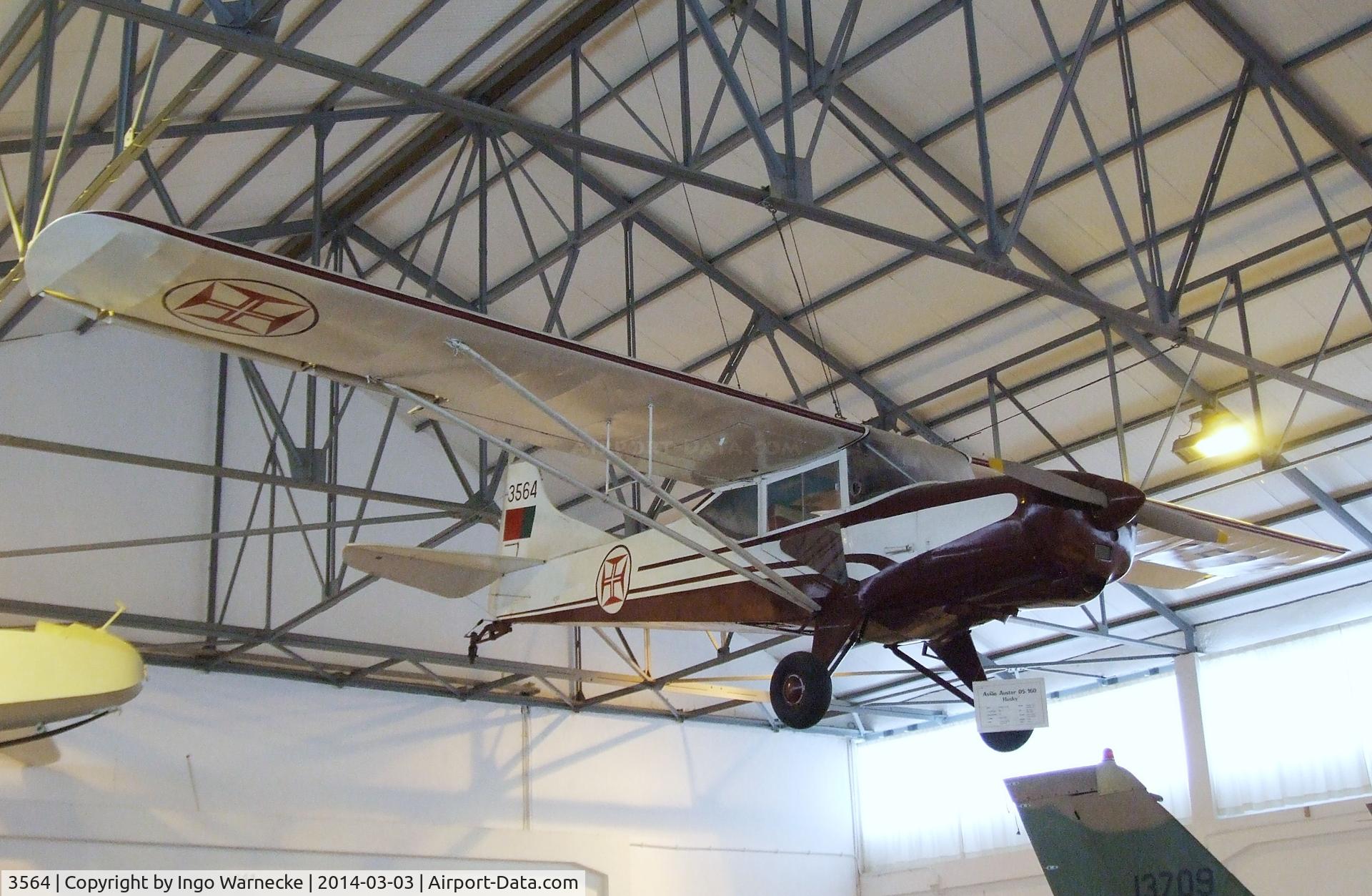 3564, 1963 Auster D.5/160 C/N OGMA-70, Auster D.5/160 at the Museu do Ar, Alverca