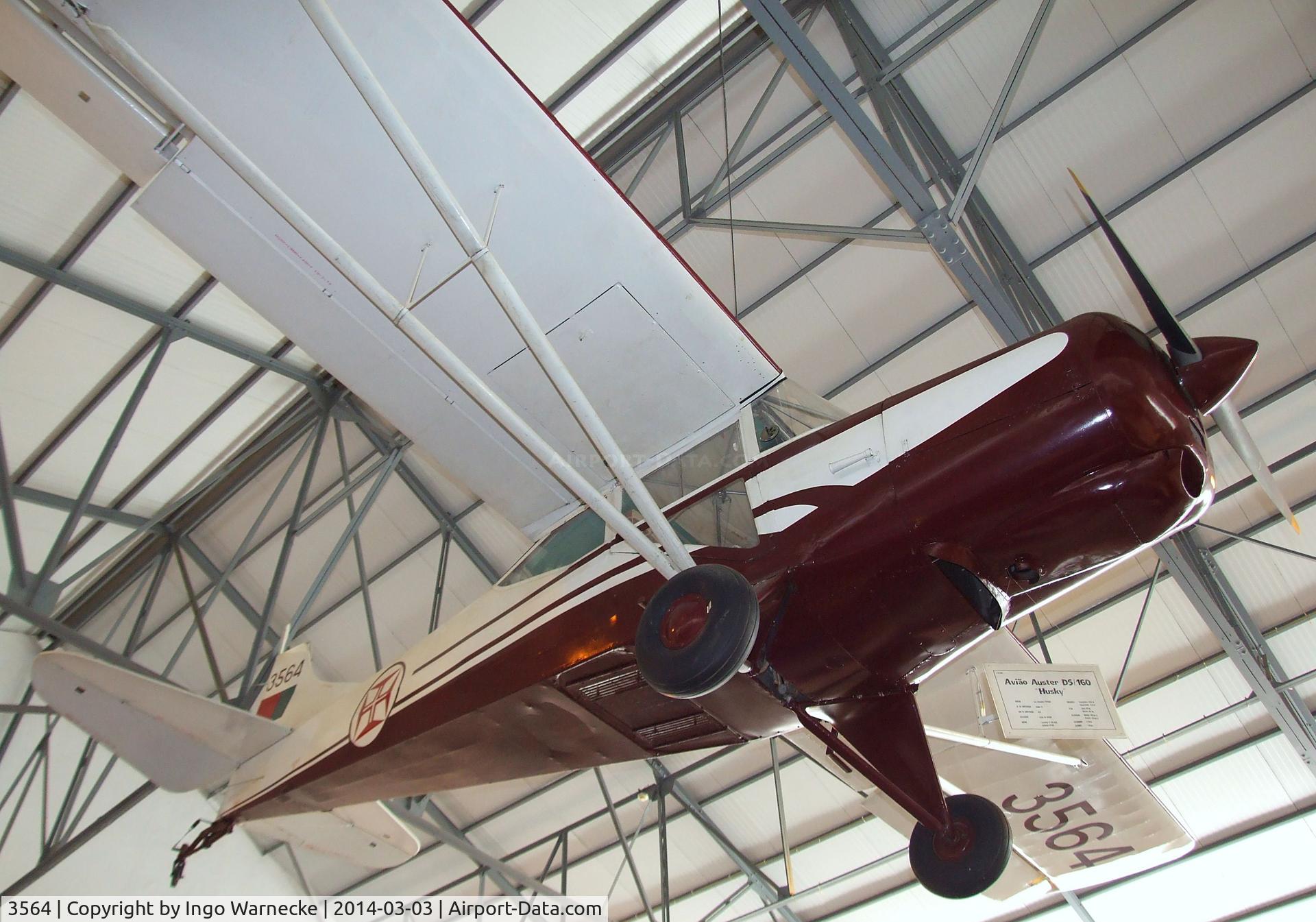 3564, 1963 Auster D.5/160 C/N OGMA-70, Auster D.5/160 at the Museu do Ar, Alverca