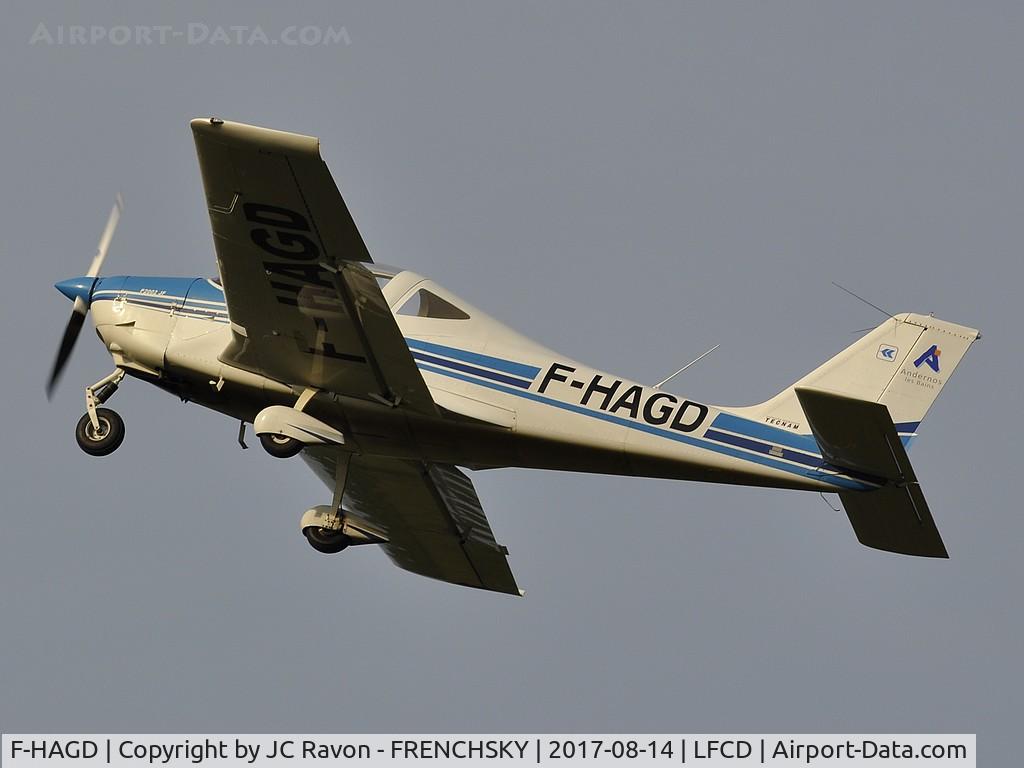 F-HAGD, Tecnam P-2002 Sierra C/N Not found F-HAGD, take off, Aéro-club d'Andernos