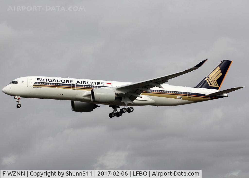 F-WZNN, 2016 Airbus A350-941 C/N 084, C/n 0084 - To be 9V-SMK