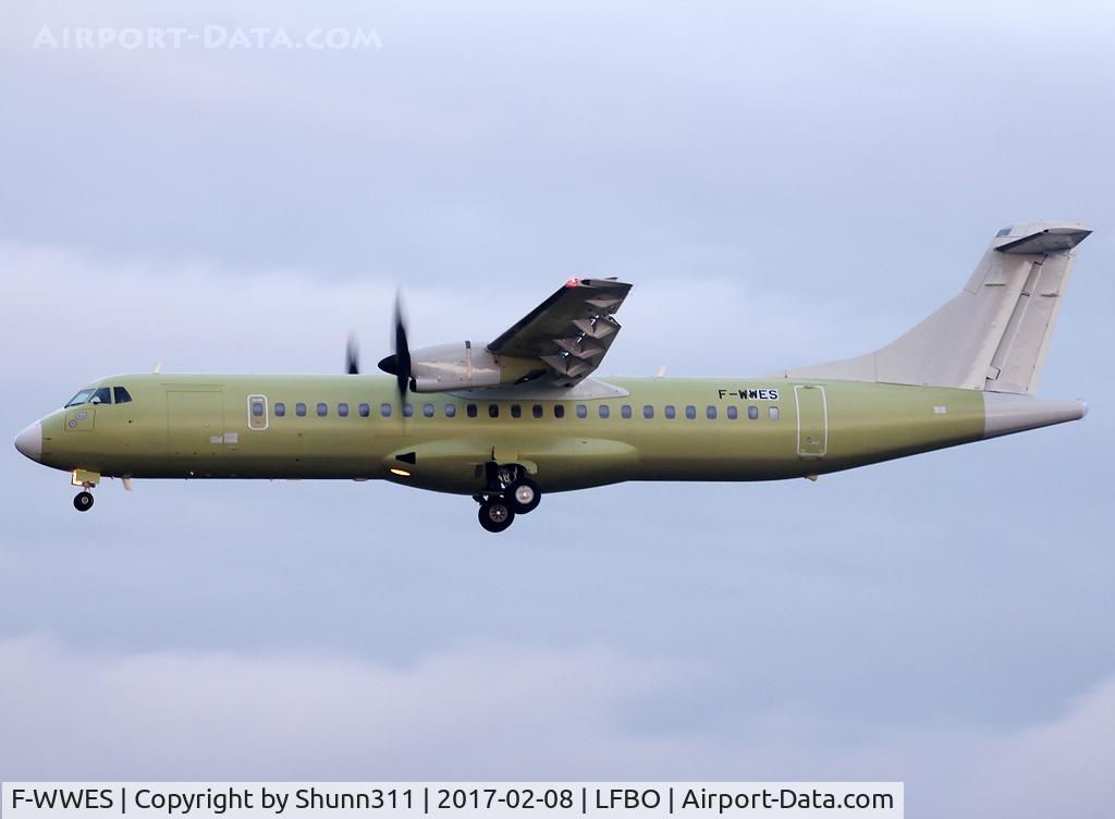 F-WWES, 2017 ATR 72-600 (72-212A) C/N 1423, C/n 1423 - For Alliance Air