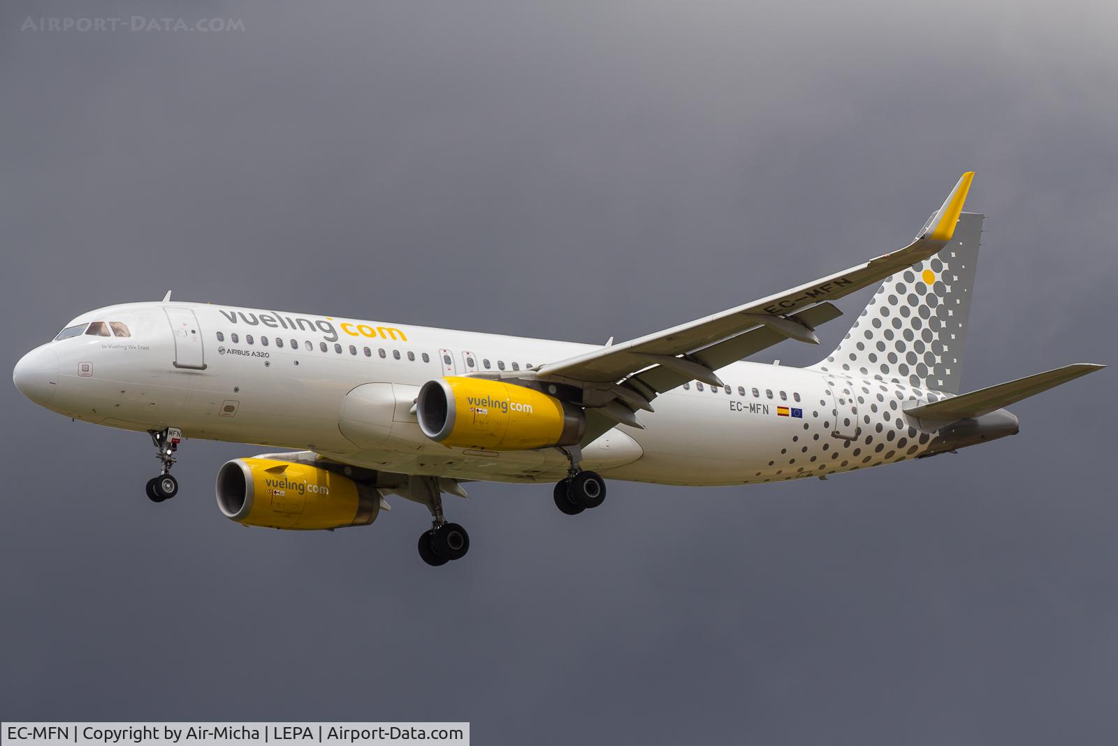 EC-MFN, 2015 Airbus A320-232 C/N 6594, Vueling Airlines