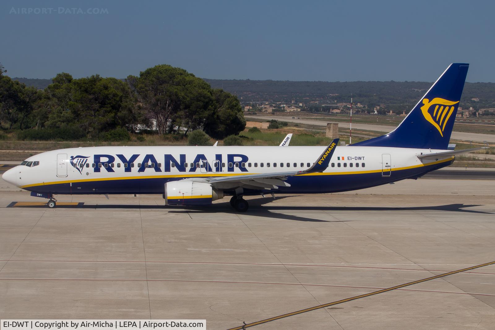 EI-DWT, 2008 Boeing 737-8AS C/N 33626, Ryanair