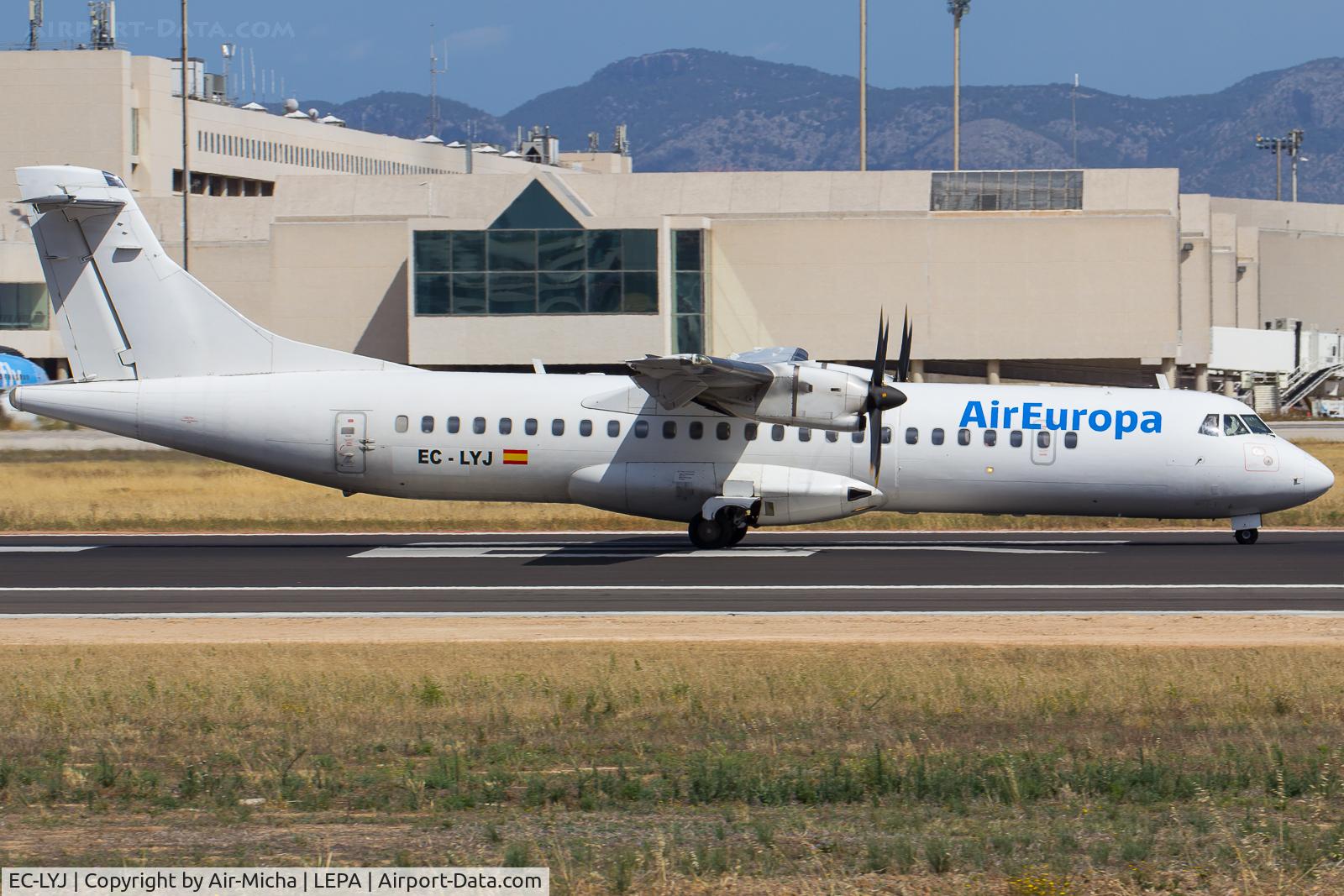 EC-LYJ, 1995 ATR 72-212A C/N 468, AirEuropa Express