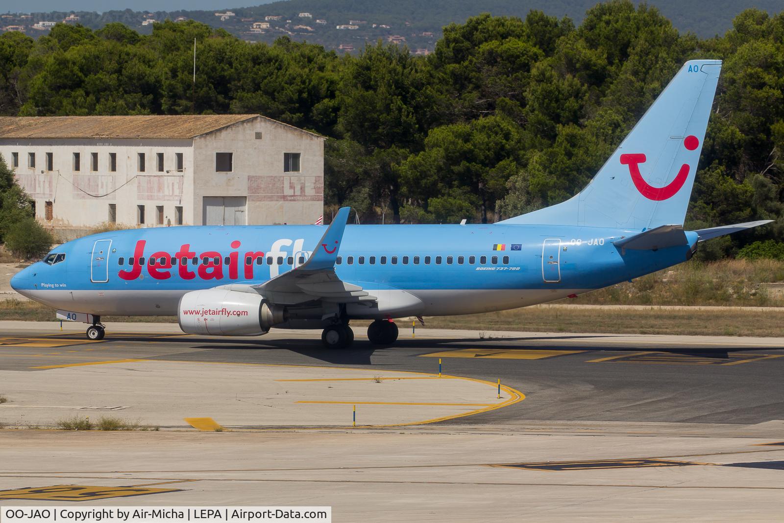 OO-JAO, 2008 Boeing 737-7K5 C/N 35141, TUI Air Belgium
