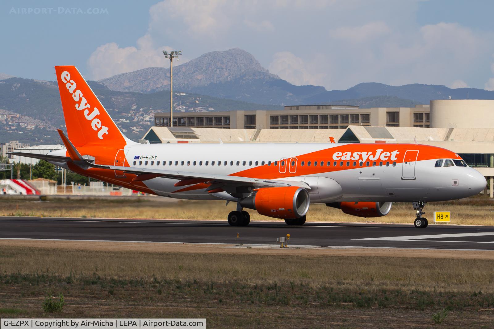 G-EZPX, 2017 Airbus A320-214 C/N 7572, EasyJet