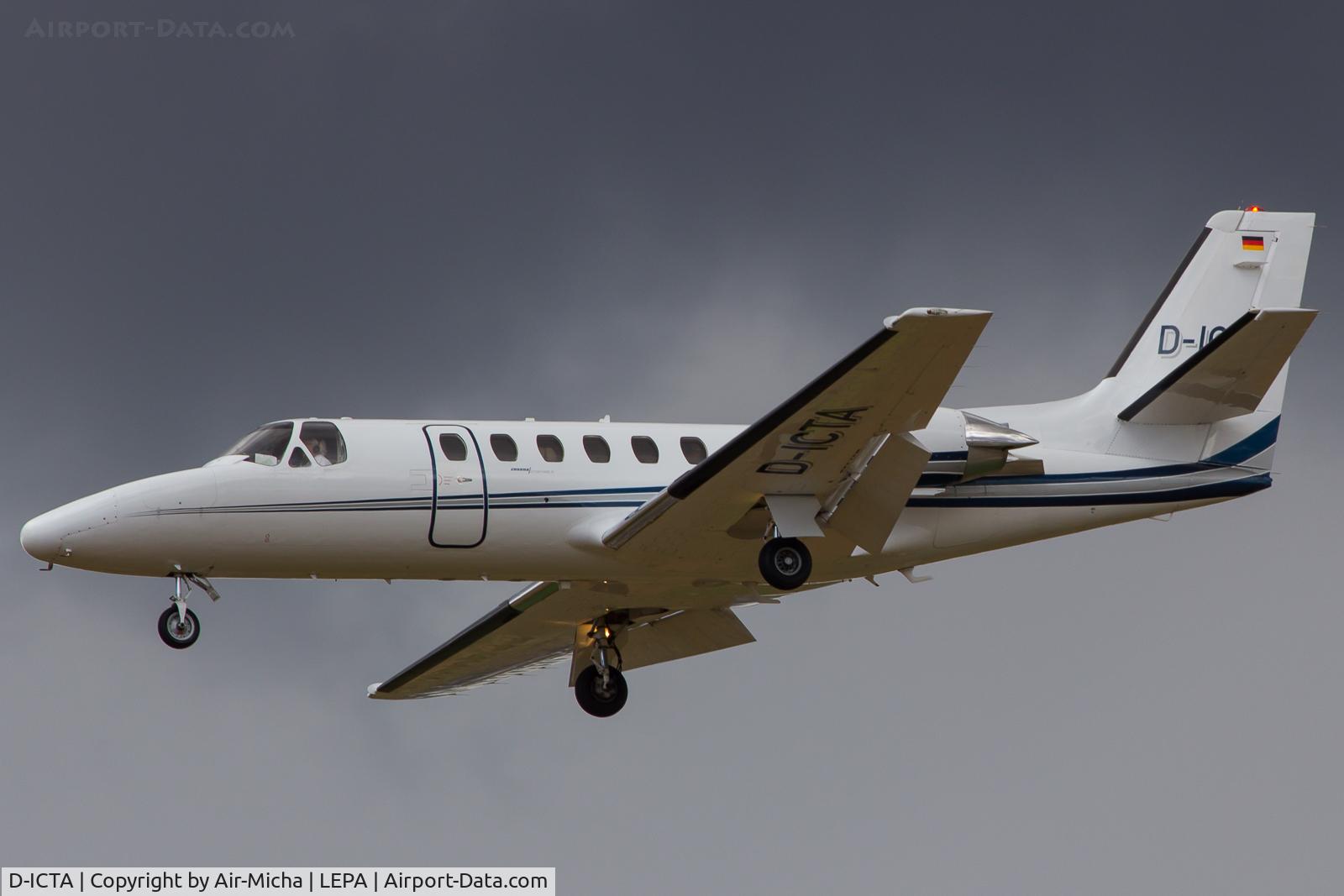 D-ICTA, 1988 Cessna 551  Citation II/SP C/N 551-0051, Flugbereitschaft Baden Baden