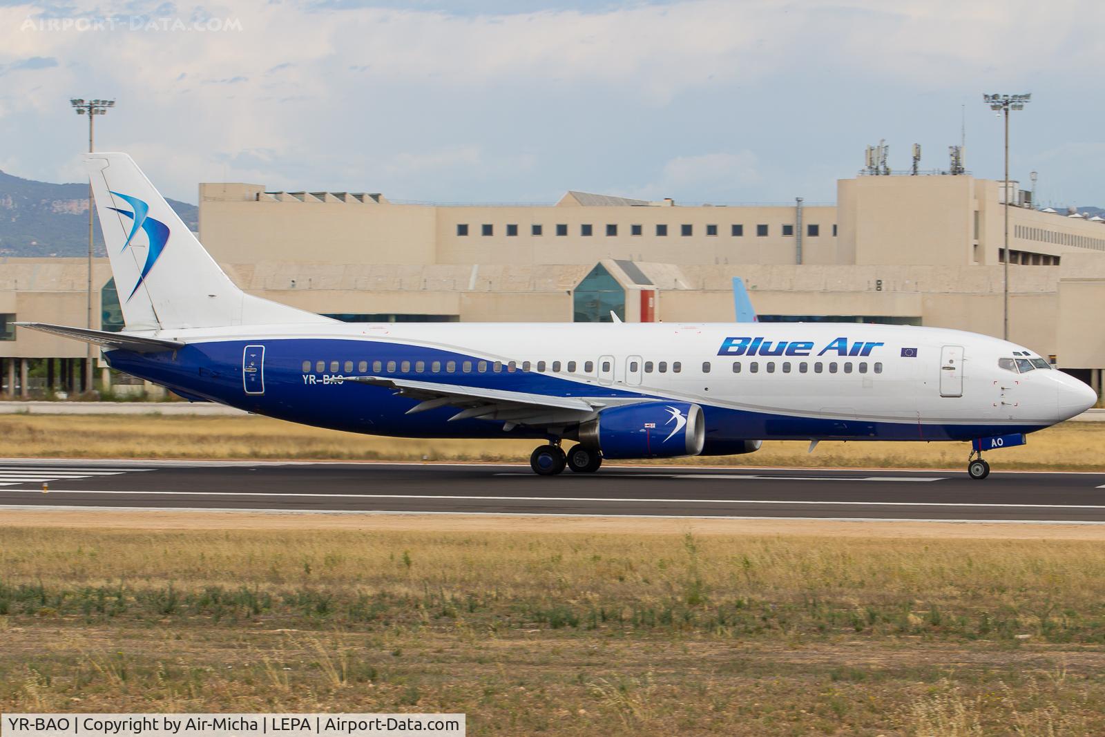 YR-BAO, 1991 Boeing 737-42C C/N 24813, Blue Air