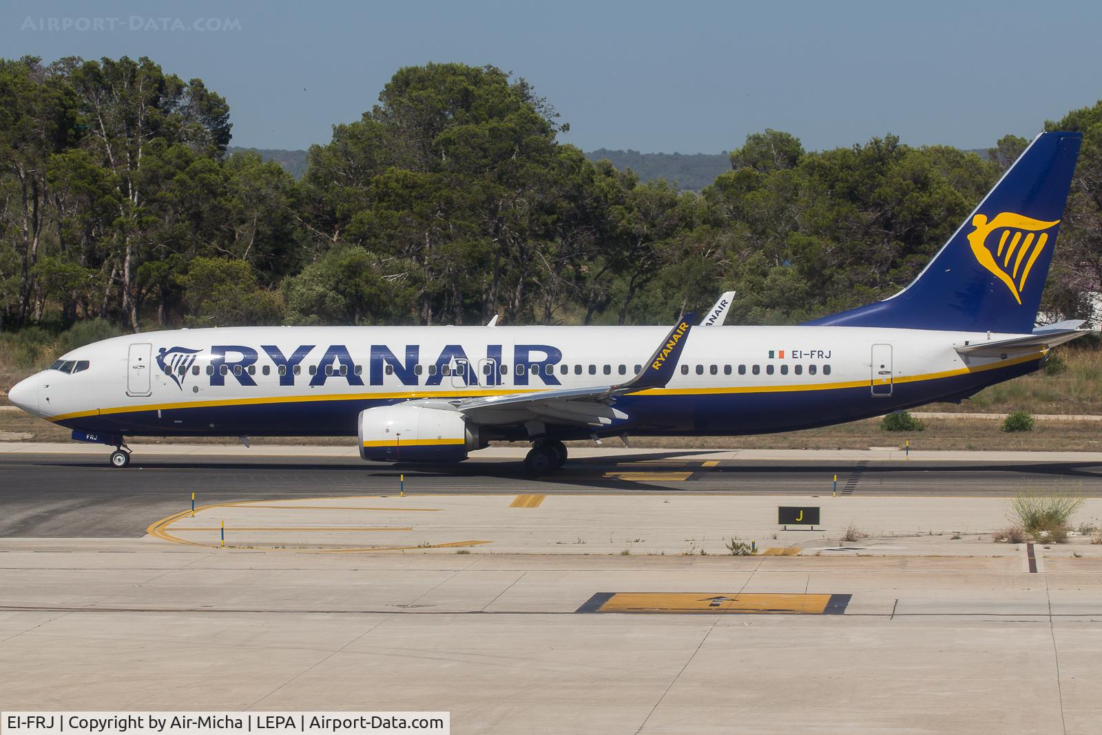 EI-FRJ, 2016 Boeing 737-8AS C/N 44734, Ryanair