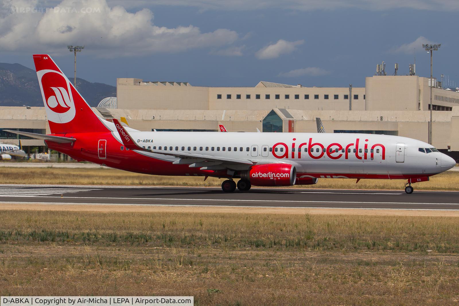 D-ABKA, 1999 Boeing 737-82R C/N 29329, Air Berlin