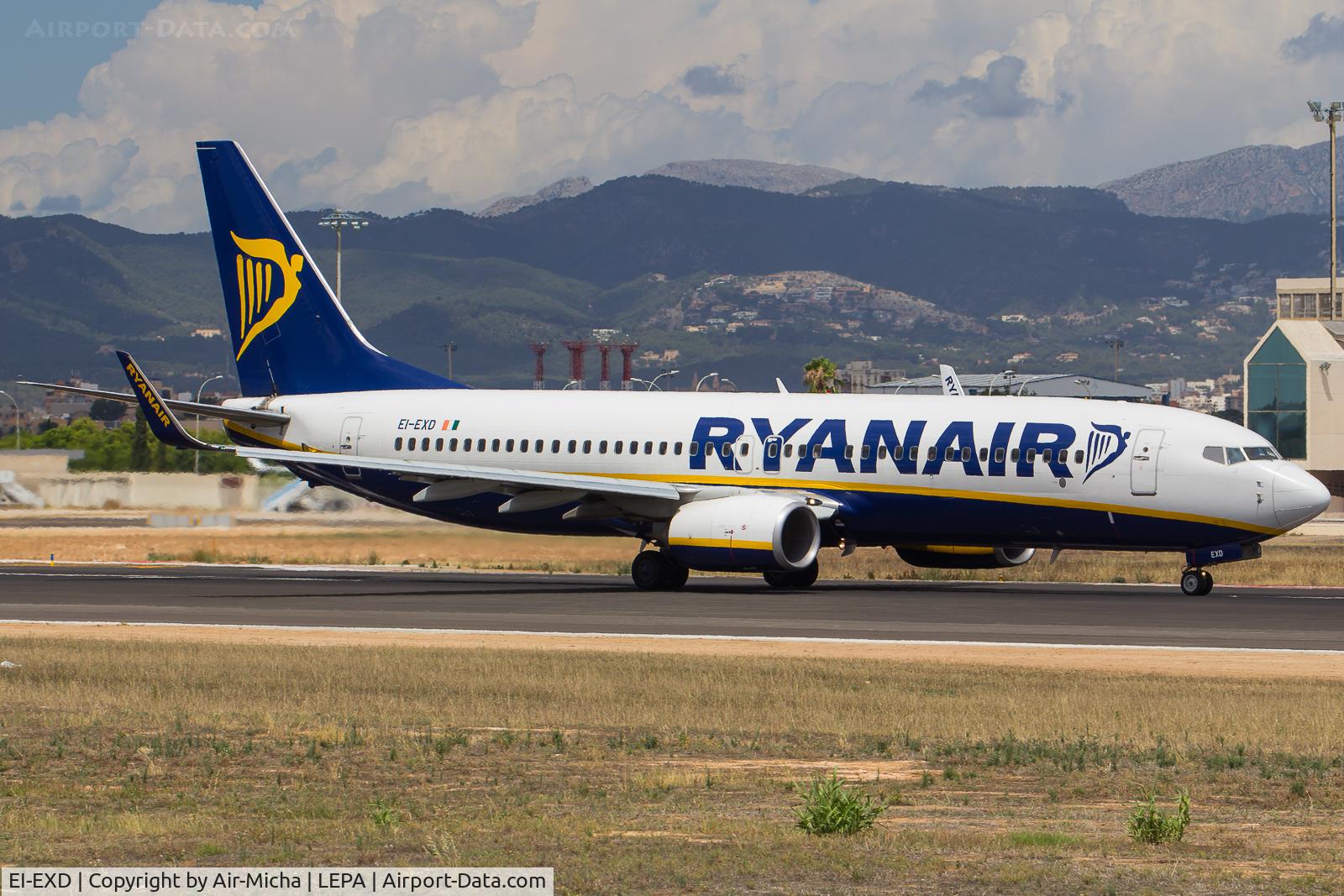 EI-EXD, 2012 Boeing 737-8AS C/N 40320, Ryanair