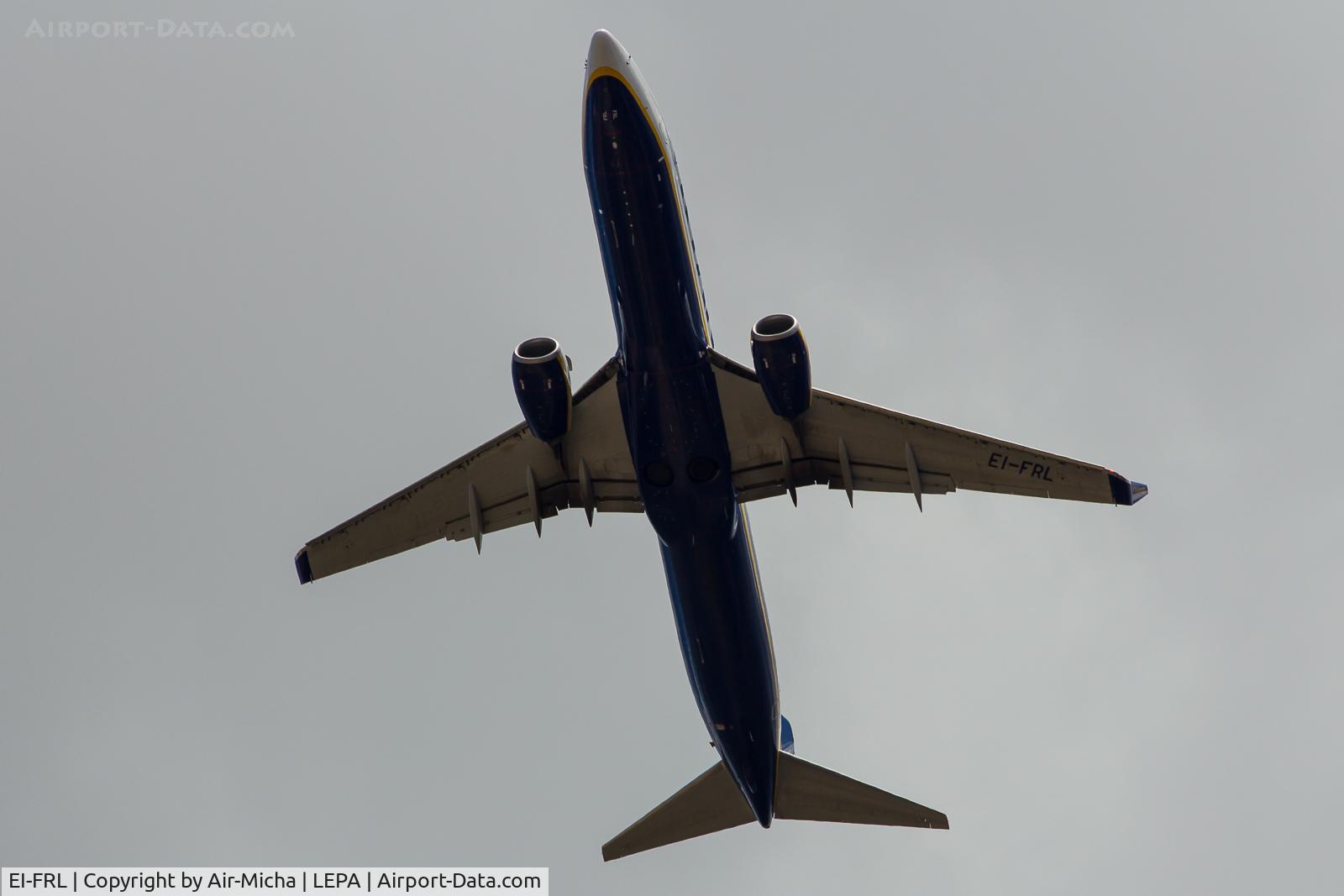 EI-FRL, 2016 Boeing 737-8AS C/N 44741, Ryanair