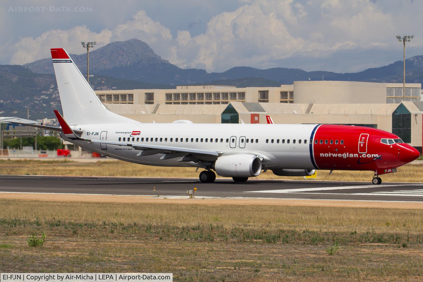 EI-FJN, 2016 Boeing 737-8JP C/N 41152, Norwegian Air International