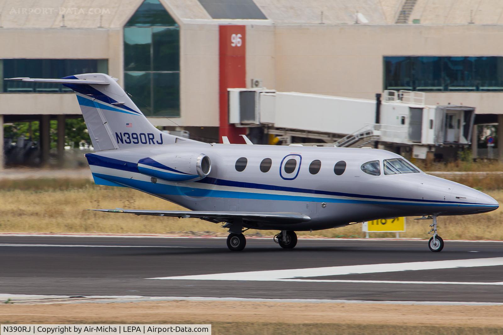 N390RJ, 2007 Hawker Beechcraft 390 Premier 1A C/N RB-220, Bank of Utah