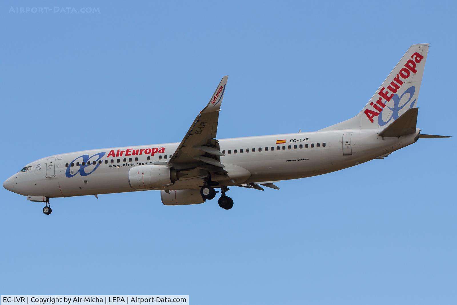 EC-LVR, 2013 Boeing 737-85P C/N 36593, AirEuropa