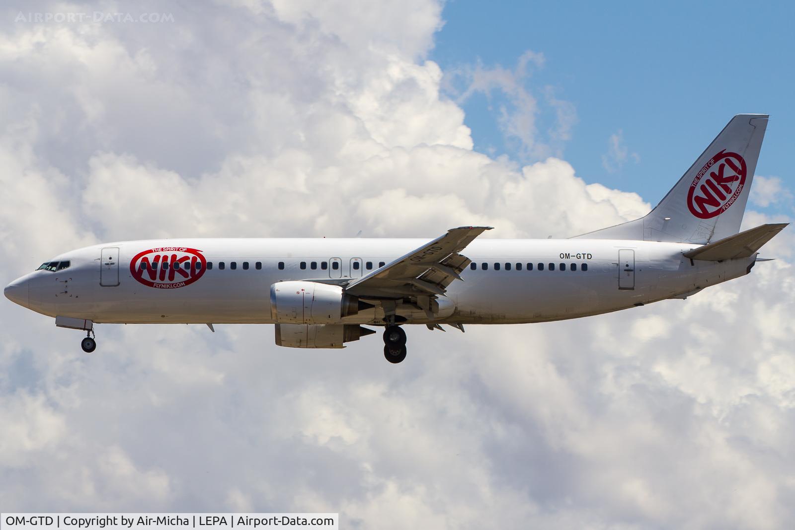 OM-GTD, 1993 Boeing 737-46J C/N 27171, Go2SKY