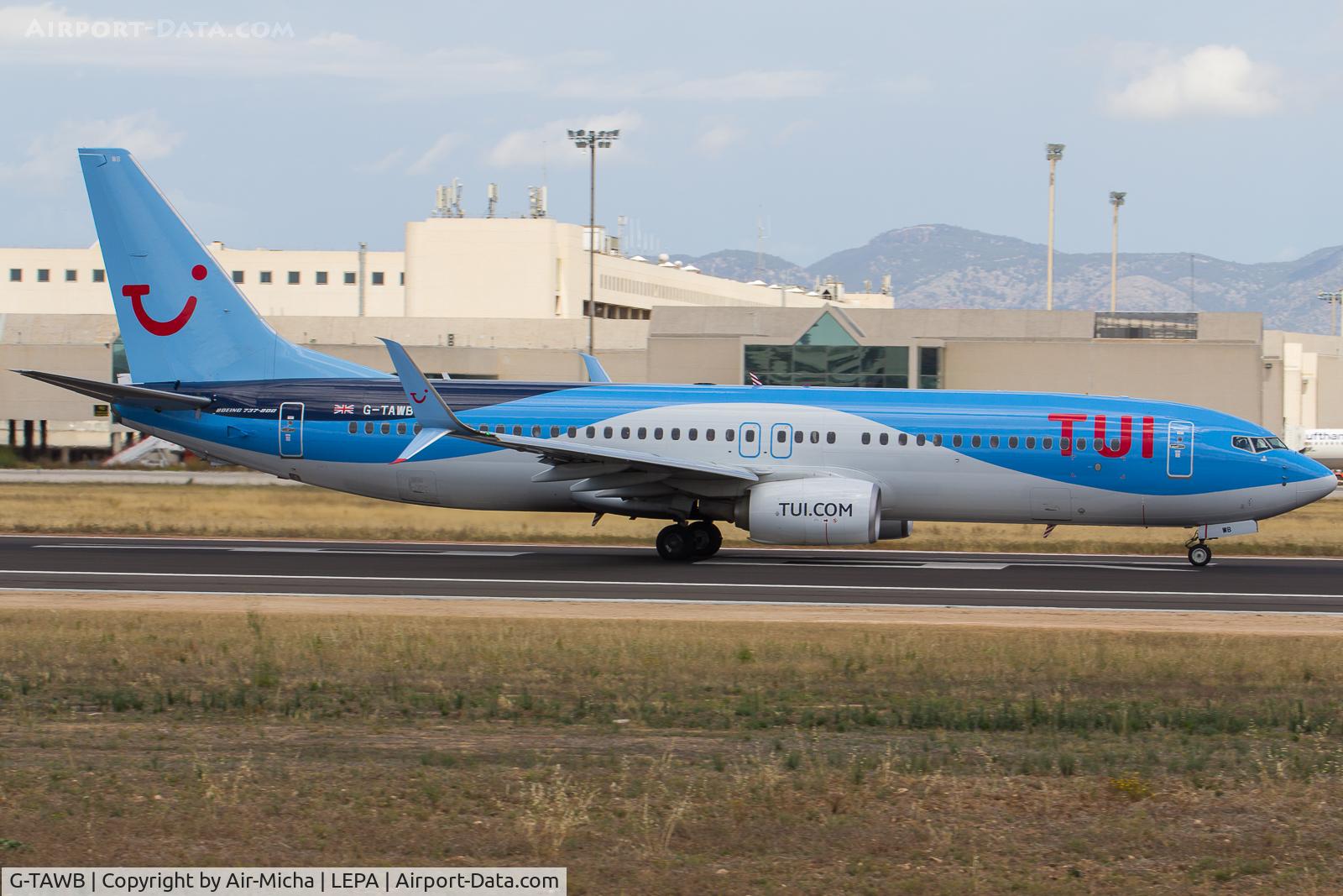 G-TAWB, 2012 Boeing 737-8K5 C/N 37242, Thomson Airways