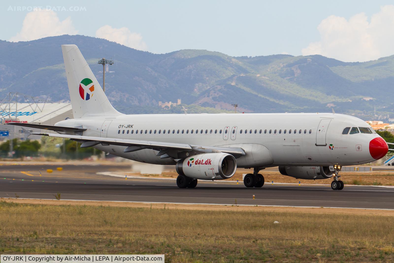 OY-JRK, 1993 Airbus A320-231 C/N 444, DAT Airlines