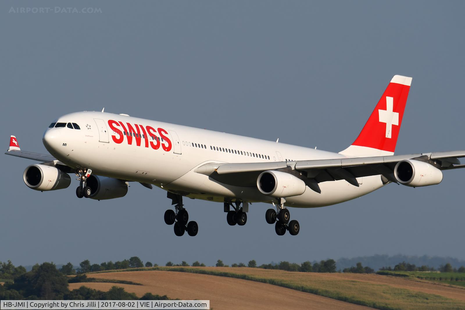 HB-JMI, 2004 Airbus A340-313 C/N 598, SWISS