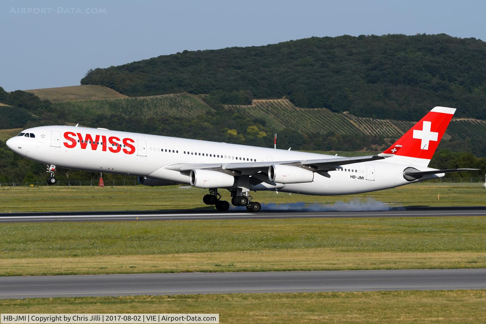 HB-JMI, 2004 Airbus A340-313 C/N 598, Swiss