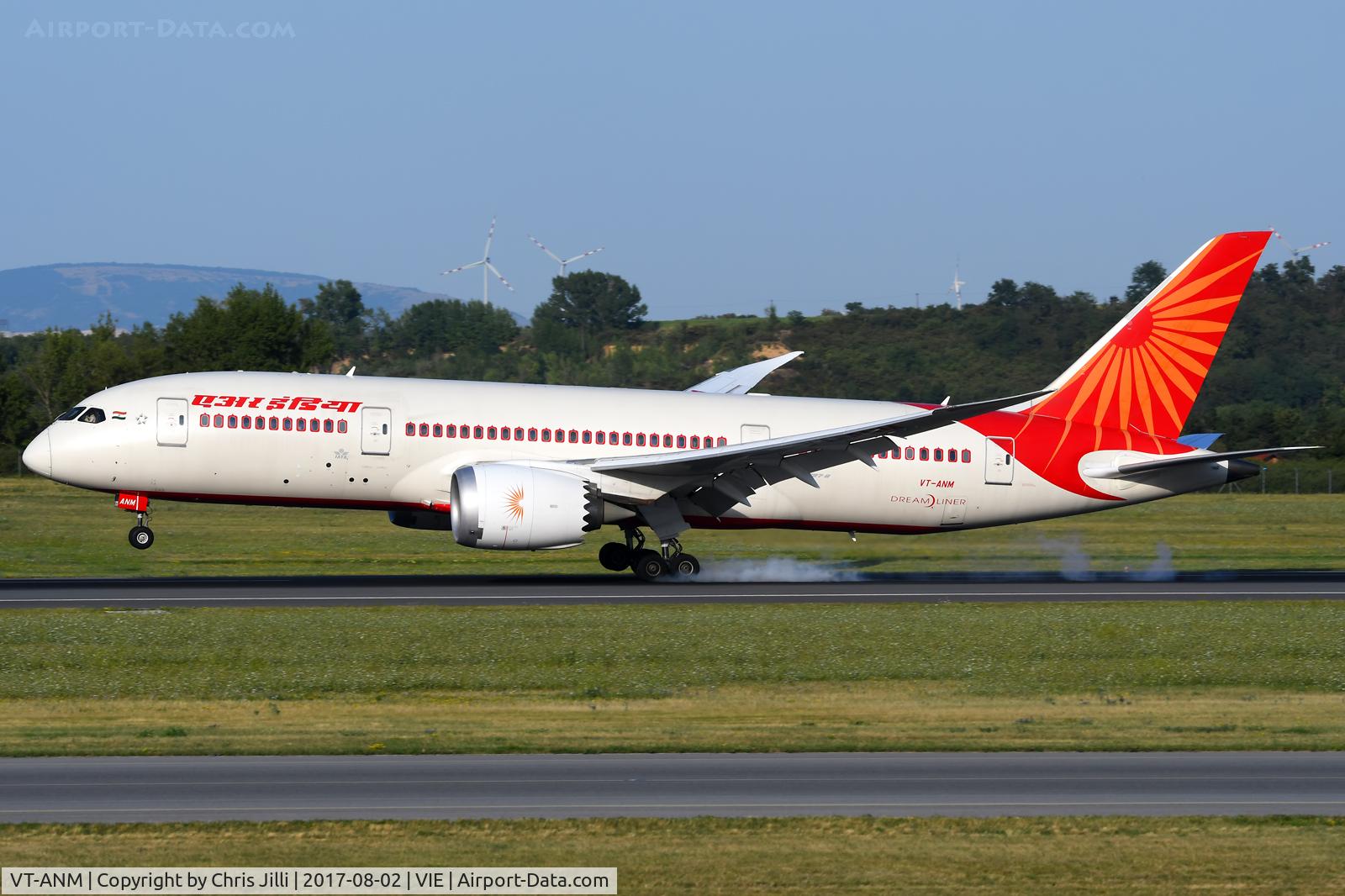 VT-ANM, 2012 Boeing 787-8 Dreamliner C/N 36284, Air India