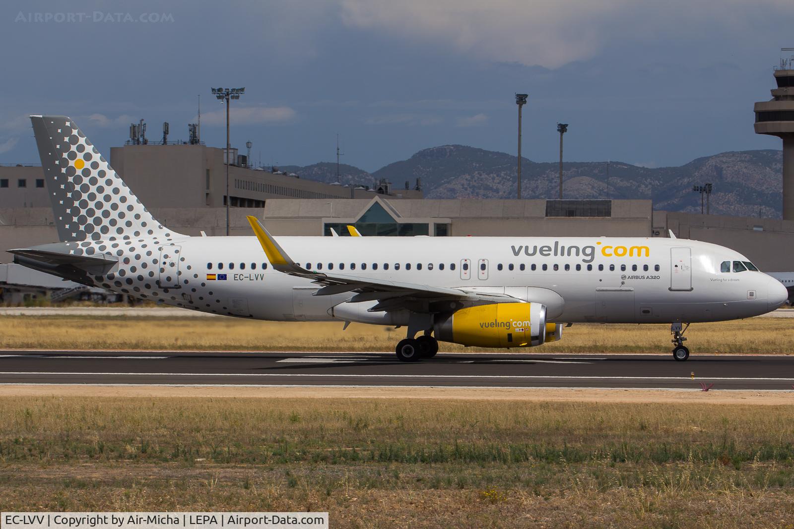 EC-LVV, 2013 Airbus A320-232 C/N 5620, Vueling Airlines