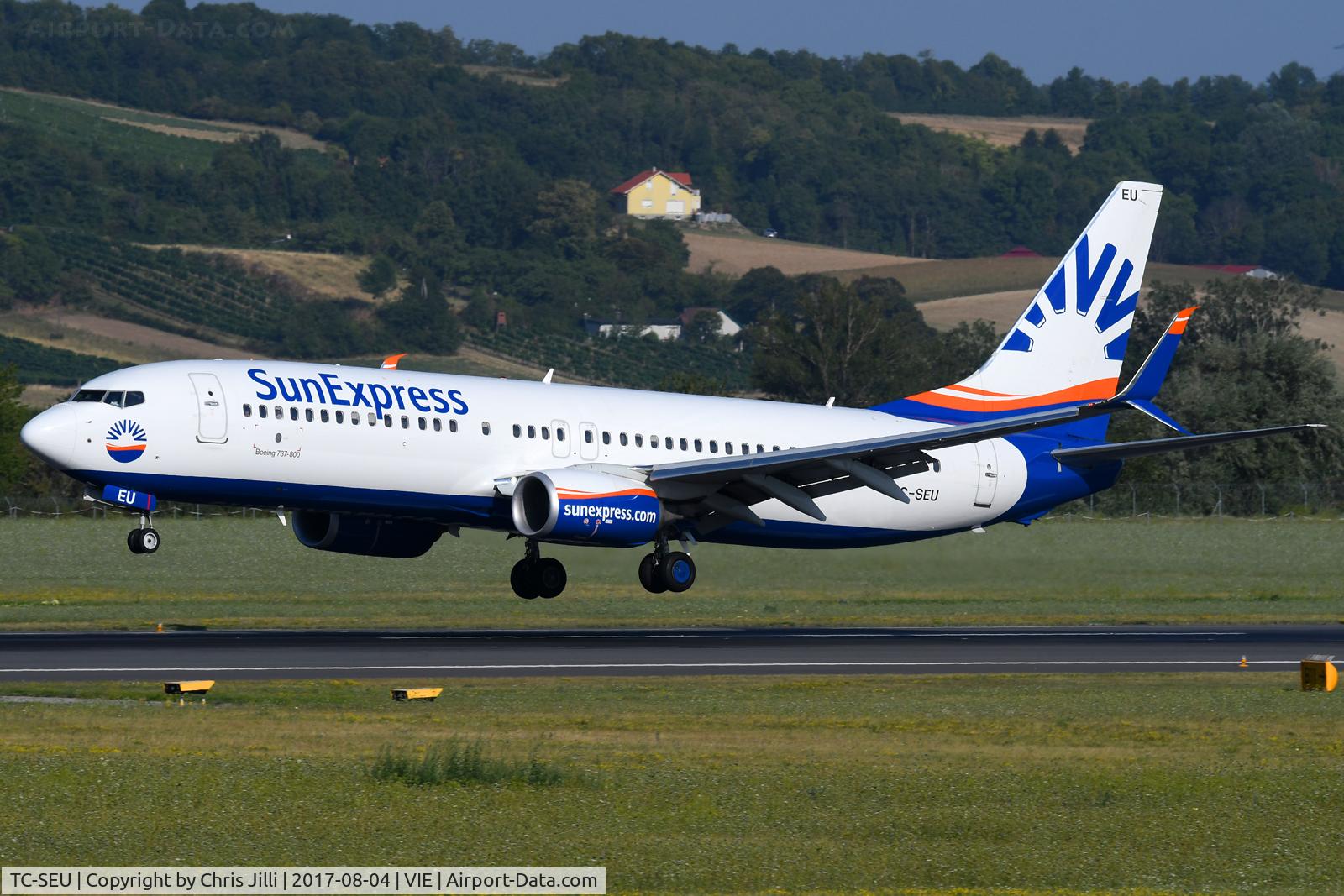 TC-SEU, 2016 Boeing 737-8HC C/N 61181, SunExpress