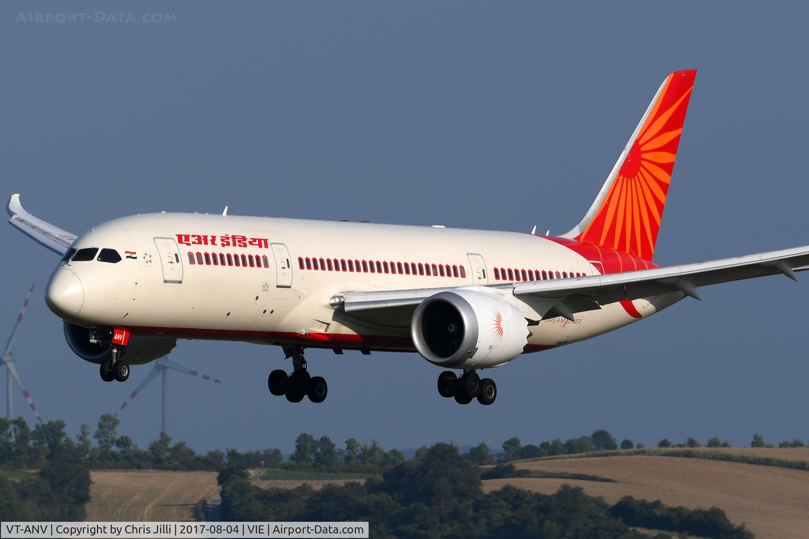 VT-ANV, 2015 Boeing 787-8 Dreamliner Dreamliner C/N 36293, Air India