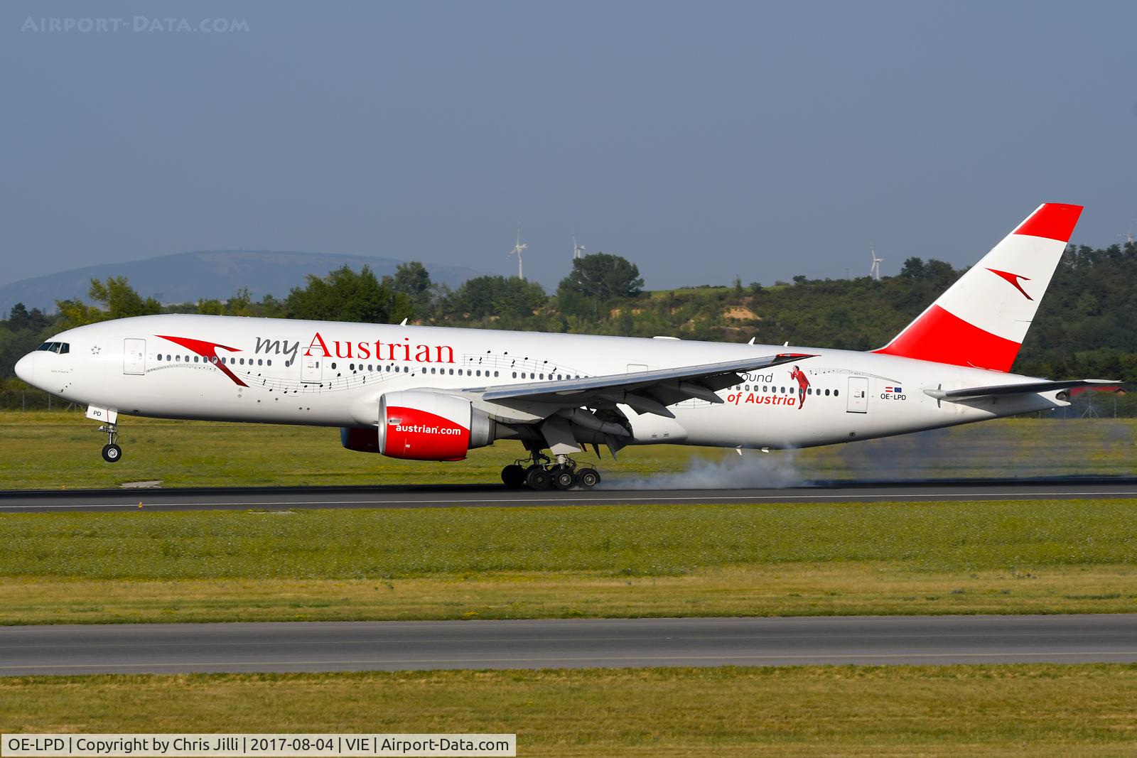 OE-LPD, 2006 Boeing 777-2Z9/ER C/N 35960, Austrian Airlines