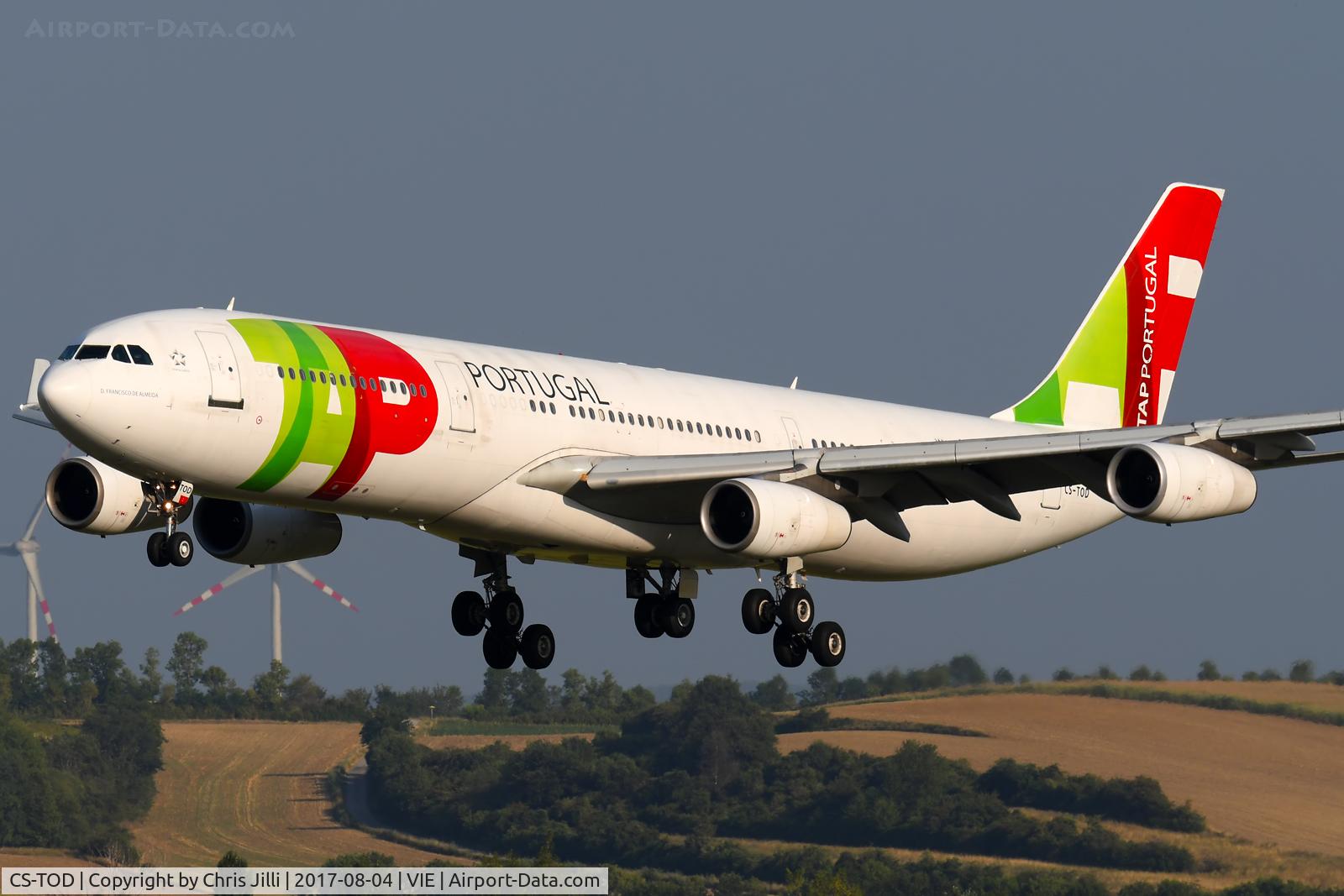 CS-TOD, 1995 Airbus A340-312 C/N 091, TAP Portugal