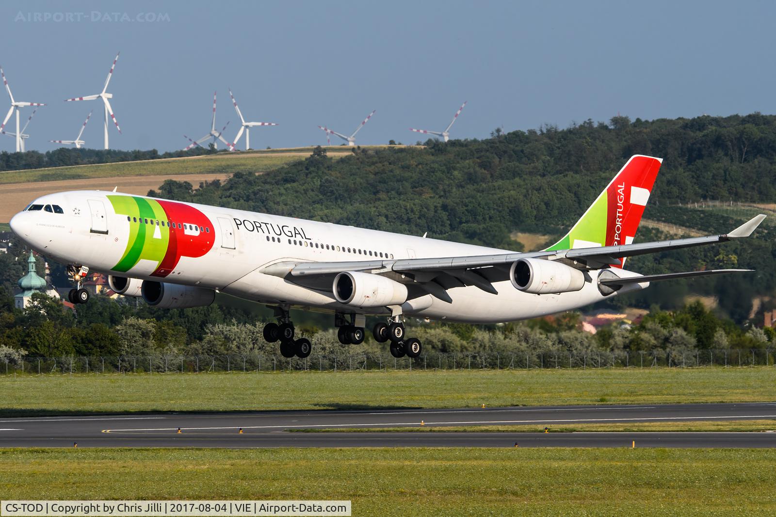 CS-TOD, 1995 Airbus A340-312 C/N 091, TAP Portugal