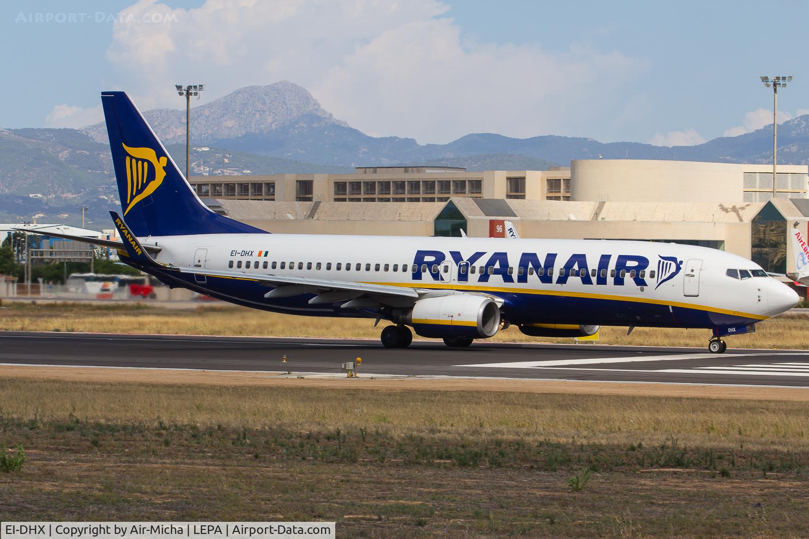 EI-DHX, 2005 Boeing 737-8AS C/N 33585, Ryanair