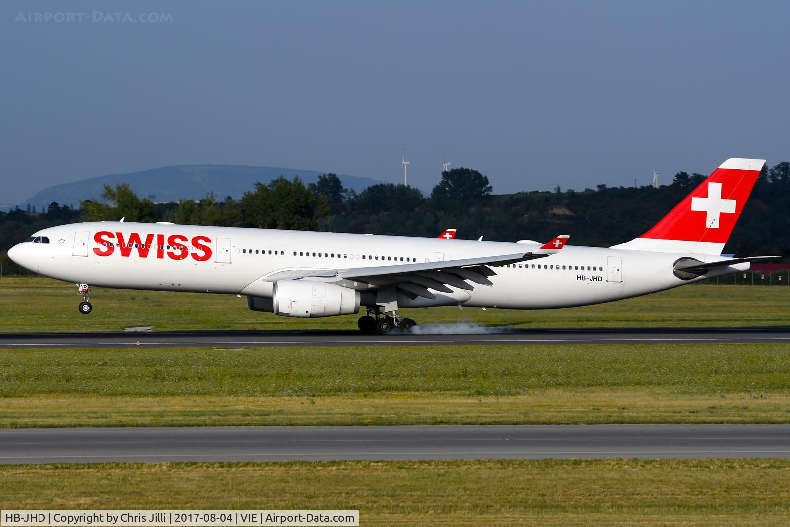 HB-JHD, 2009 Airbus A330-343 C/N 1026, Swiss