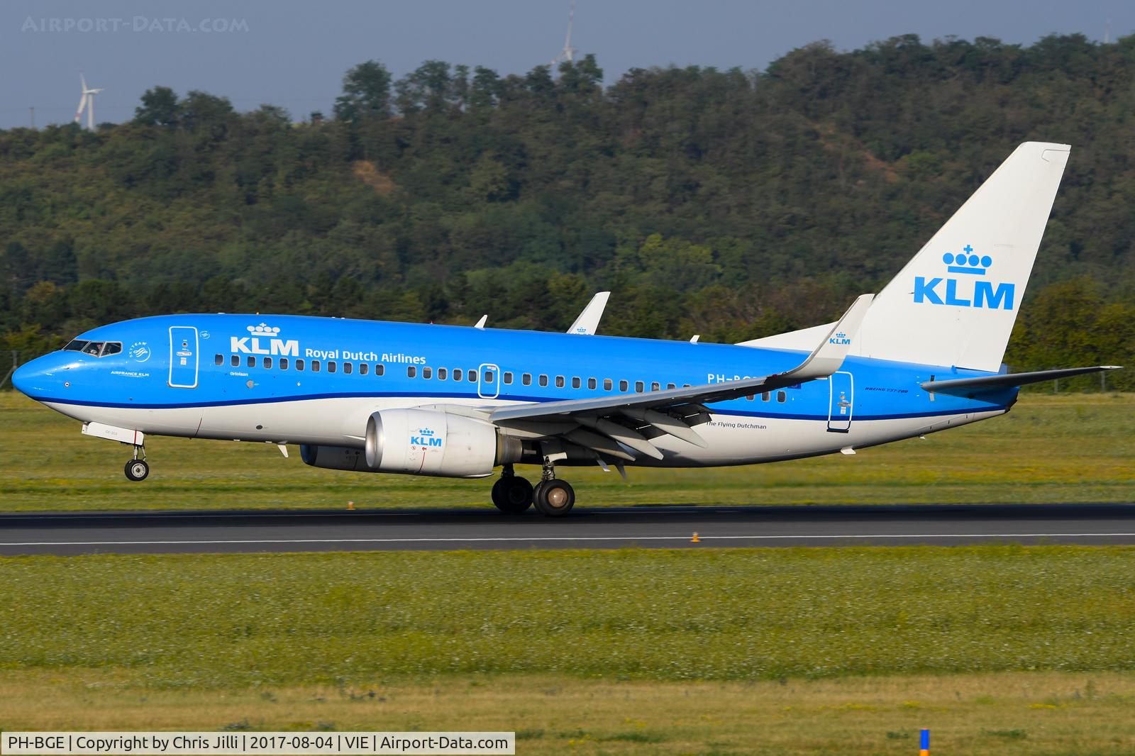 PH-BGE, 2008 Boeing 737-7K2 C/N 30371, KLM