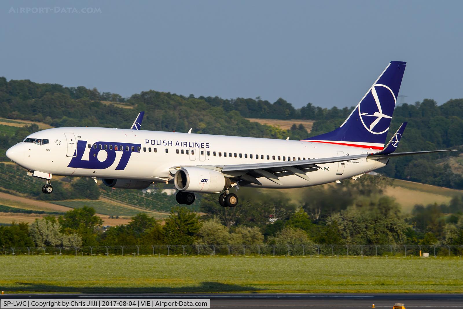 SP-LWC, 2005 Boeing 737-89P C/N 30691, LOT Polish Airlines