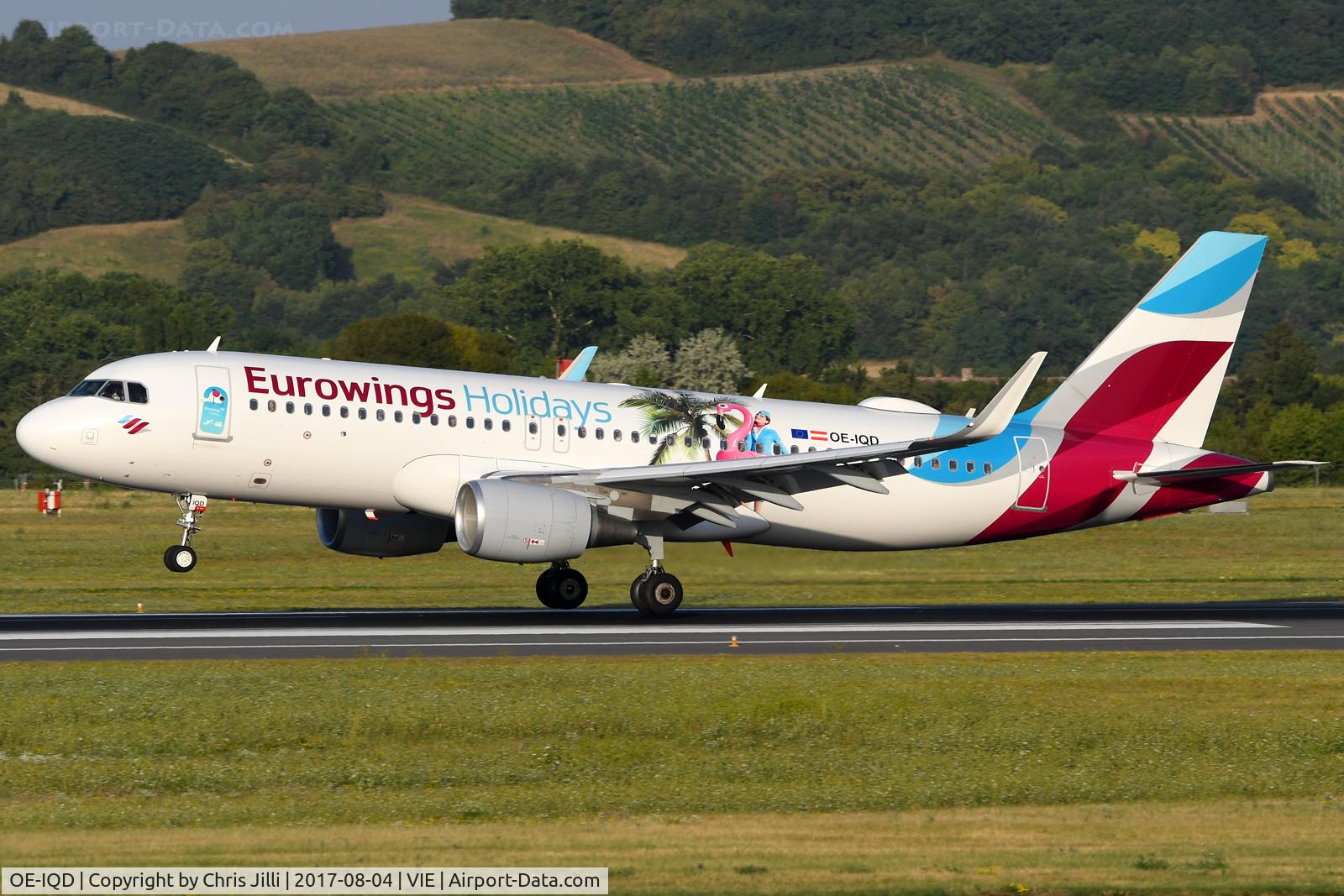 OE-IQD, 2016 Airbus A320-214 C/N 7056, Eurowings Europe