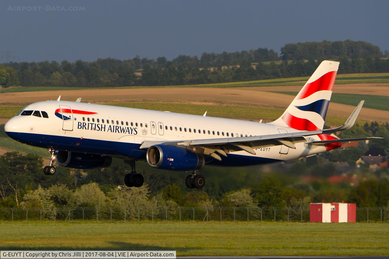 G-EUYT, 2014 Airbus A320-232 C/N 5985, British Airways