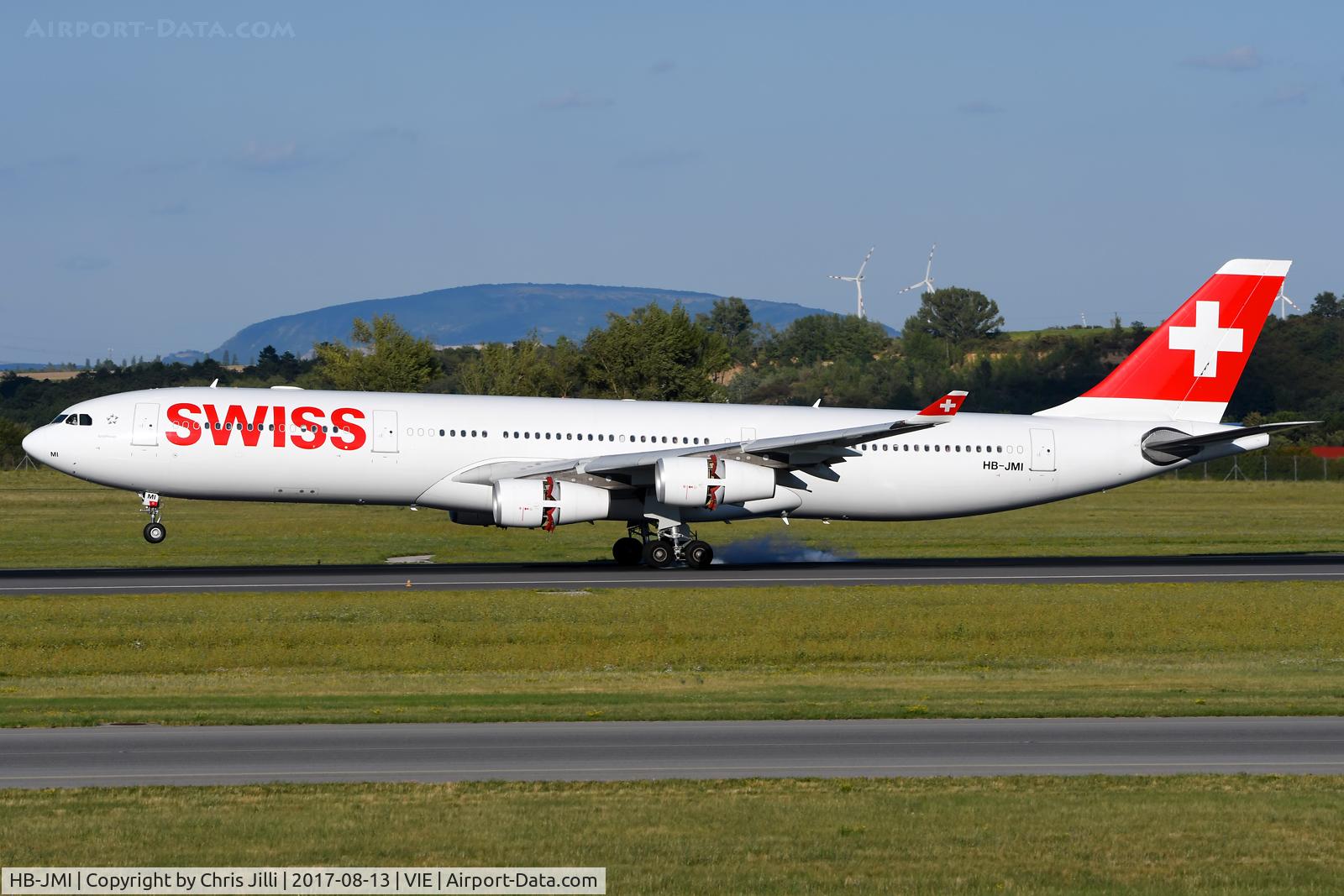 HB-JMI, 2004 Airbus A340-313 C/N 598, Swiss