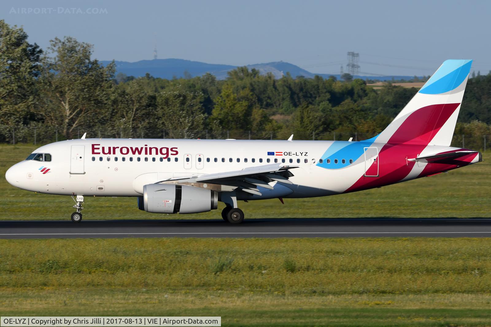 OE-LYZ, 2010 Airbus A319-132 C/N 4227, Eurowings Europe